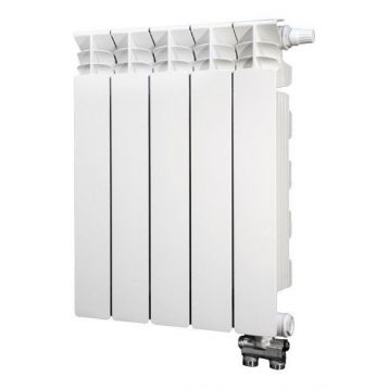 Секция алюминиевого радиатора EXTRATHERM SUPER B4 500/100 для нижнего подключения ПРАВА (A) (V689034DX)