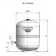 Solar Бак расширительный Solar plus 50 л G 3/4" (белый) Zilmet S.p.A. (11A2005002)