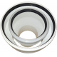 Переходник для газового конденсационного котла коаксиальный d80/125 mm - d60/100 mm