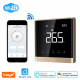 4HEAT Wi-Fi терморегулятор теплого пола Золото Сенсорный (4HT.AE668G.WF)