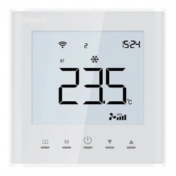 4HEAT AE669DW.WF Терморегулятор для электрического или водяного теплого пола WiFi (4HT.AE669DW.WF)