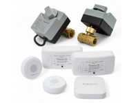 4922612 Система захисту від потопу для розумного будинку Tervix ZigBee Water Stop на 2 труби 3/4"