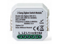 433141 Розумний вимикач Tervix Pro Line ZigBee Switch (2 клавіші), без нуля