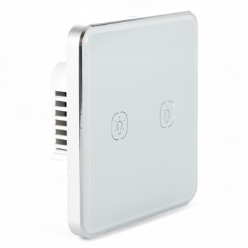 433131 Розумний сенсорний вимикач Tervix Pro Line ZigBee Touch Switch (2 клавіші), без нуля