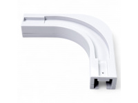 454128 Кутове з'єднання 90° для розумного карнизу для штор з ZigBee управлінням, Tervix Pro Line