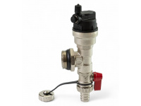 549021 Розповітрювач зі зливним клапаном (червона смужка), Tervix