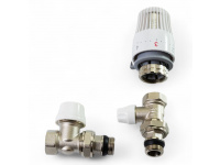 371212 Комплект для підключення радіатора з термоголовкою (прямий) Tervix Pro Line Radiator Set 1