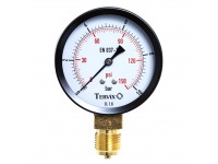 355113 манометр Tervix Pro Line 50 0-10 бар 1/4" рад.
