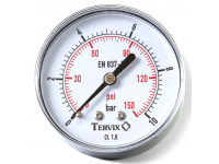 355613 манометр Tervix Pro Line 63 0-10 бар 1/4" акс.
