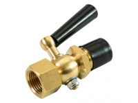 333212 3-ход. запірний кран для манометра (муфта-штуцер) Tervix Pro Line M1 Valve PN 16, 1/2"х1/2"