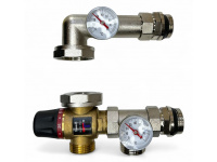 521422 Змішувальний вузол 1" для теплої підлоги Tervix Mixset з термост. клапаном TMV без насосу