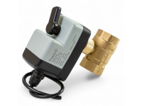 205142 2-ходовий кульовий клапан н/в 11/4" DN32 з самозворотним електроприводом Tervix Pro Line ZERG