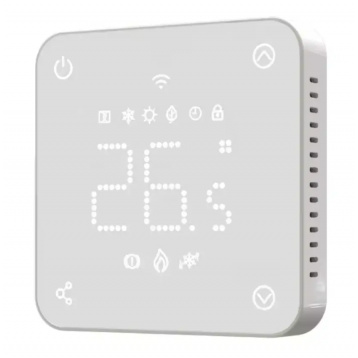 4HEAT Premium HT22 Wi-Fi терморегулятор теплого пола Белый Сенсорный (4HT.HT22WF.W)