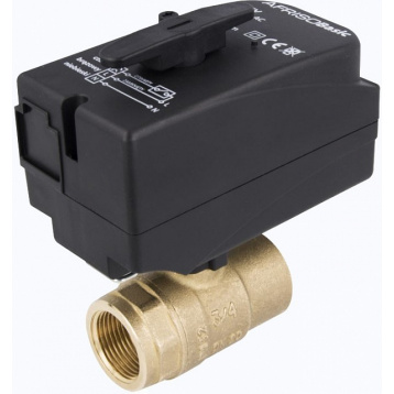 9021100 2х ходовий кульовий клапан н/з, DN15, Rp1/2", kvs20 з приводом BEV 230 B
