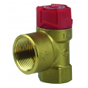 Клапани запобіжні, латунні для захисту систем опалення, горячого водопостачання сонячного опалення від перевищення тиску AFRISO 