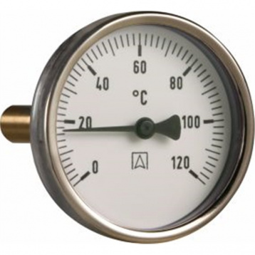 Термометр AFRISO BiTh 100/100 0-120C 1/2" Фронтальний (63813)