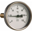 Термометр AFRISO BiTh 100/100 0-120C 1/2" Фронтальний (63813)