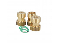 Комплект соединений к клапану AFRISO АТМ, состоящий из: гайки внутр. 1" х наруж. 1" (1220210)