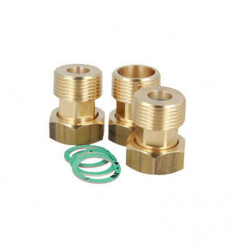 Комплект з'єднань до клапану AFRISO АТМ, що складається з: гайки внутр. 1" х зовн. 1" (1220210)