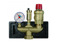 WHK4 группа безопасности котла AFRISO 200кВт 3бар изоляция (77627)