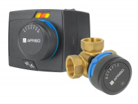 Комплект 3-ход клапан AFRISO ARV386 Vario ProClick DN40 Rp1 1/2"Kvs 14-36 + Привід ARM 323 ProClick (1338652)