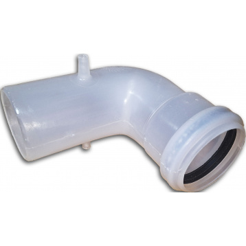Колено 90 градусов для газового конденсационного котла d60mm (CE.00.47 PP) - 1
