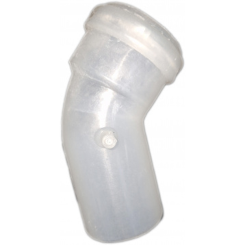 Колено 45 градусов для газового конденсационного котла d60mm (CE.00.46 PP) - 1