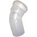 Колено 45 градусов для газового конденсационного котла d60mm (CE.00.46 PP)
