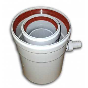 Конденсатоотводчик коаксиальный d60/100 (71.MT7.00.46) Antkalip - 1