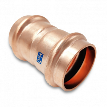 Муфта "непроходимая" медная под пресс Ø54 AESPRES UNIKO® RM (683054000U) - 1