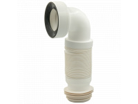 Гофра угловая для унитаза GO-MAGIC LUX L290-590 мм (растяжение) GoPlast S.r.l. (1024ELBOW1.NI)