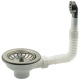 Выпуск с круглым переливом Click Clack System 0115 х 1 1/2" GoPlast S.r.l. (1254TPTONDO)
