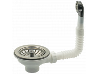 Выпуск с круглым переливом Click Clack System 0115 х 1 1/2" GoPlast S.r.l. (1254TPTONDO)