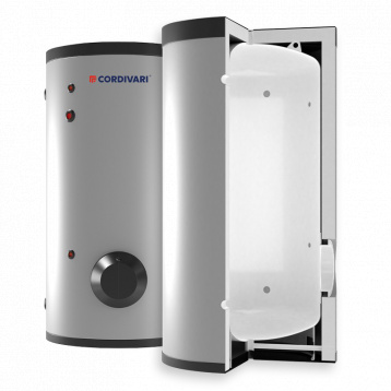 Ємність зберігання ГВП (D.H.W.) 1000 л VASO STORAGE 1 WC (м'яка зйомна із.) POLYWARM®