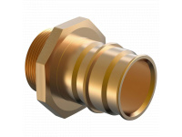 Штуцер латунь Q&E з зовнішньою різьбою 050 х G1 1/2" ЗP Uponor GmbH (1145689)
