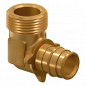 Колено латунь Q&E 90° с внешней резьбой Ø20 х 3/4" ЗР Uponor GmbH (1145672)