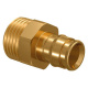 Штуцер латунь Q&E з зовнішньою різьбою 025 х G3/4" ЗP Uponor GmbH (1145647)