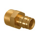 Штуцер латунь Q&E з зовнішньою різьбою 016 х G1/2" ЗP Uponor GmbH (1145646)