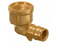 Коліно латунь Q&E 90° з внутрішньою різьбою 016 х 1/2" ВР Uponor GmbH (1145644)