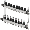 Колектор (нержавійка) з витратомірами Smart S / Vario S FM 01 НГ x 8 х 3/4" (1140839)