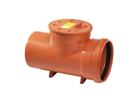 Обратный клапан (наружная канализация) 0315 PVC (Ral 8023) REDI s.p.a. (1553091)