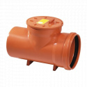 Обратный клапан (наружная канализация) 0250 PVC (Ral 8023) REDI s.p.a. (1552591)