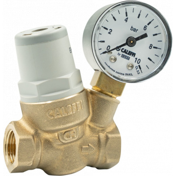 Редуктор понижения давления с ман. Ø3/8" децинк. Max. 16 bar 0,8-4,0 bar 80°С Caleffi S.p.a. (533230H) - 1