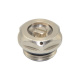 Кран воздухоотводящий ручной ХРОМ d3/8" (уплотнение EPDM) Marvit Spa (19)