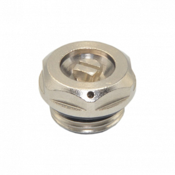 Кран воздухоотводящий ручной ХРОМ d3/8" (уплотнение EPDM) Marvit Spa (19)