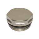 Заглушка ХРОМ d3/4" С (уплотнение EPDM) Marvit Spa (10)