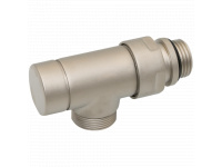 Кран реверсивный отсекающий SATIN NICKEL 01/2" x 24-19 REVERSA Carlo Poletti Srl (V60211L) - 1