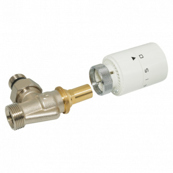 Клапан кутовий RTL 01/2" х 3/4" ЕК Carlo Poletti Srl (V121RTL12Q)