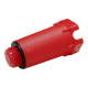Монтажная заглушка d3/4" КРАСНАЯ ALPHAHEAT Sp. z o.o. (7-0340-020-01-03) - 1