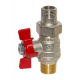 Bianchi Кран-американка кульовий d1/2" ЗЗ (421000040F) - 2